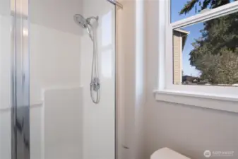 Shower in primary bath