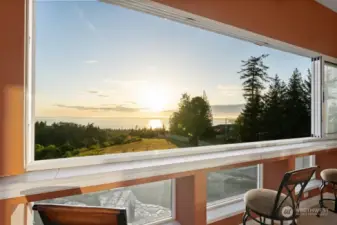 Sunroom to enjoy the views all year long