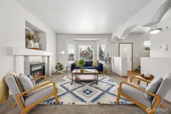 Living room / Front Window