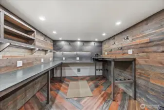Inside of the vault! I think it was built off of Jocko Willinks plans.