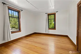 Second of three bedrooms on the upper level.