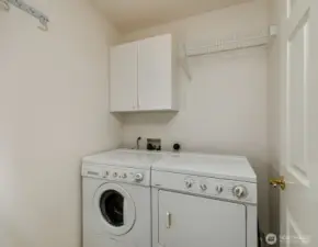 Laundry room - washer and dryer included.