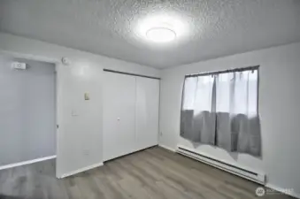 Unit A Bedroom 2 showing closet
