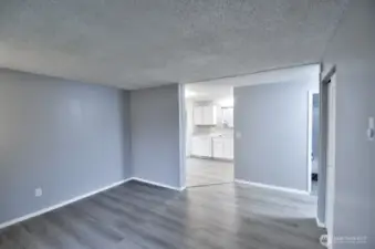 Living room in Unit B