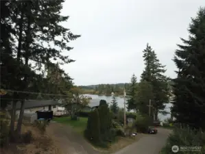 View from above mobile home