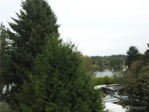 View from above mobile home