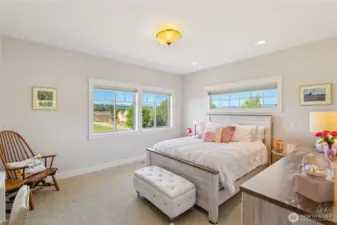 Bedroom #3 featuring a private en suite