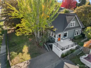 Fully fenced with plenty of parking