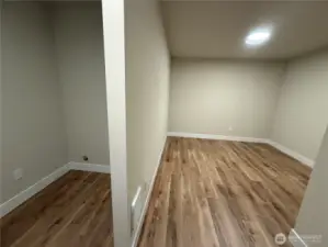 Flex room...so many possibilities...crafts? Exercise?  Storage?