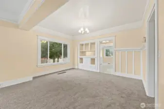 Front Entry with Vaulted Ceilings