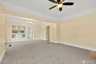 Lovely built in cabinetry