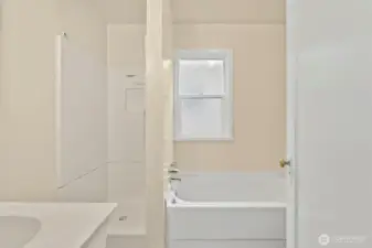Full bathroom main floor