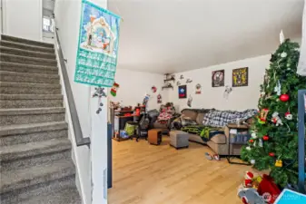 Living Room and Stairs