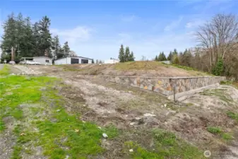 Building Lot with septic system already installed (community septic system with Manufactured Home). 17,525 S.F. | .40 of an acre with Mt. Rainier views.