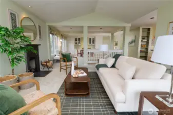 Living room looking toward dining area