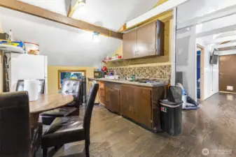 Kitchen of additional dwelling