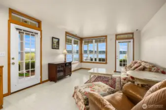 Charming basement apartment with private access and fabulous views.