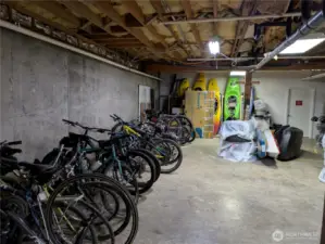 Equipment storage room