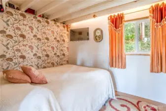 Bonus sleeping area with electric radiant heater