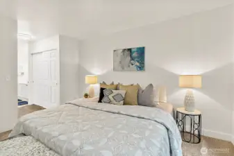 Primary Bedroom is very spacious