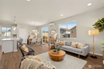 Photographs are for illustrative purposes only. Features, finishes, interior/exterior colors, landscaping and floorplan shown may vary from actual homes built