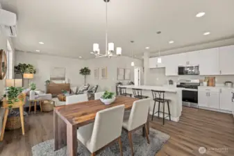 Photographs are for illustrative purposes only. Features, finishes, interior/exterior colors, landscaping and floorplan shown may vary from actual homes built