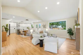 Open concept living!