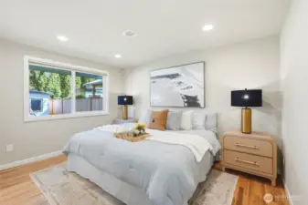 Primary Bedroom with room for a King