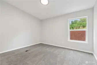 Bedroom #3 w/Vaulted Ceiling.