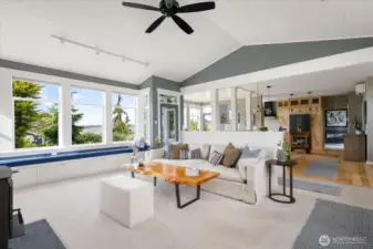 Great Room looking towards the Kitchen