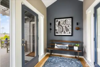 Entrance Foyer to Main Residence