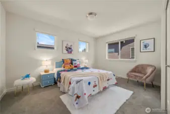 3rd bedroom upstairs