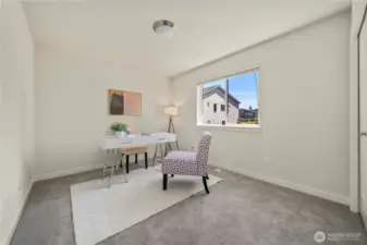 4th bedroom/can be an office