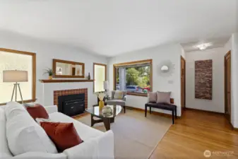 Stepping inside, you immediately sense the grace, charm and warmth of this home.