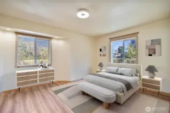 Primary Bedroom-Virtually Staged