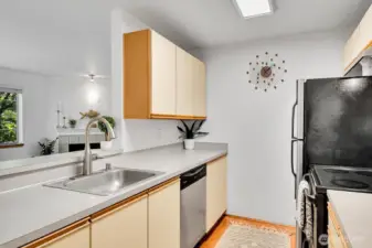 Kitchen w/ Eating Bar Space