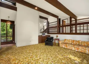 Vaulted ceilings