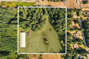 10 level cleared and wooded acres