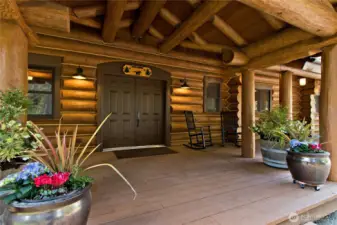 Covered porch