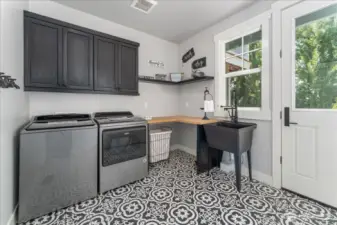 Main Floor Utility Room.