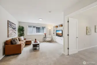 Bonus/loft space upstairs