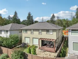 Drone back yard