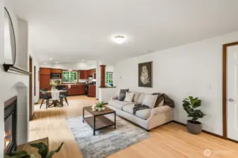 Updated LVP flooring through out the main level living spaces.