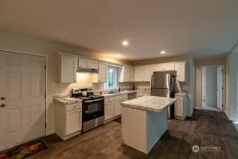 Back entry next to kitchen