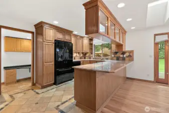 Kitchen Area, plenty of storage and all appliances stay.