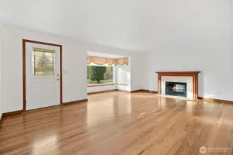 Living Room with lots of natural light coming in.