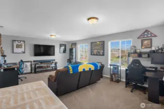 Upstairs bonus room/loft