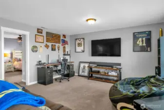 Upstairs bonus room/loft