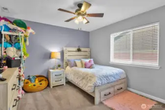 Bedroom #4 is off the bonus room/loft