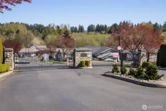 Gated entry for added security